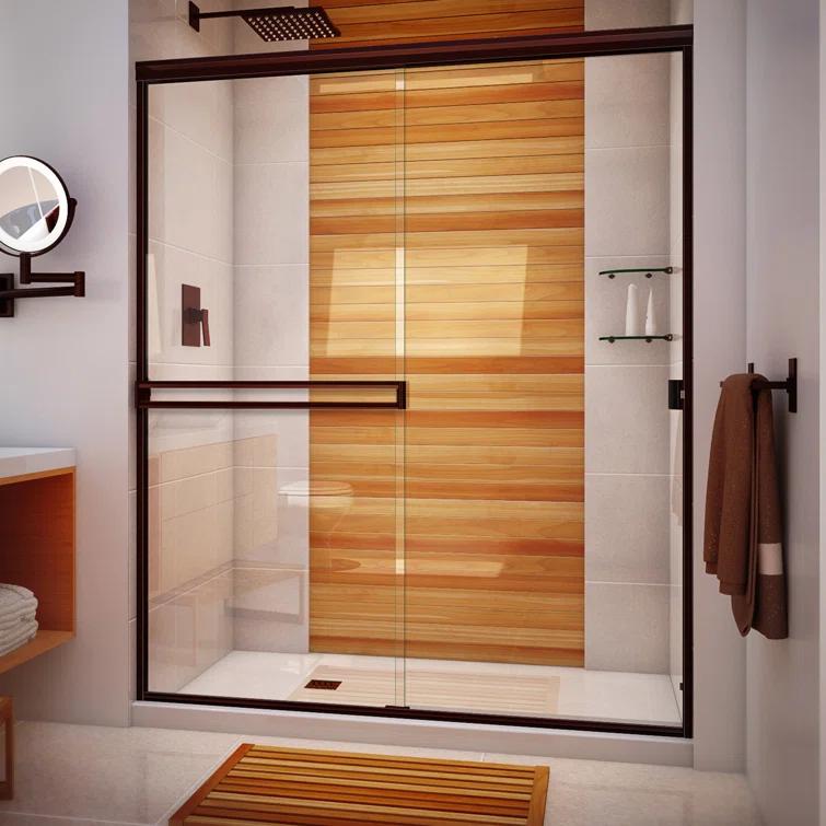 SE 56" W x 70.38" H Shower Door
