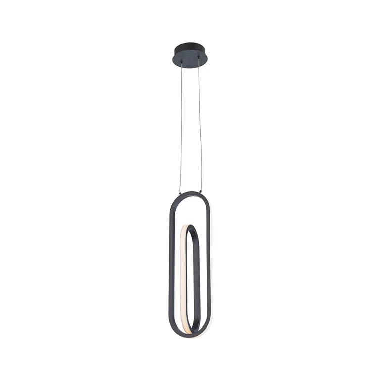 1 - Light Gold LED Single Pendant