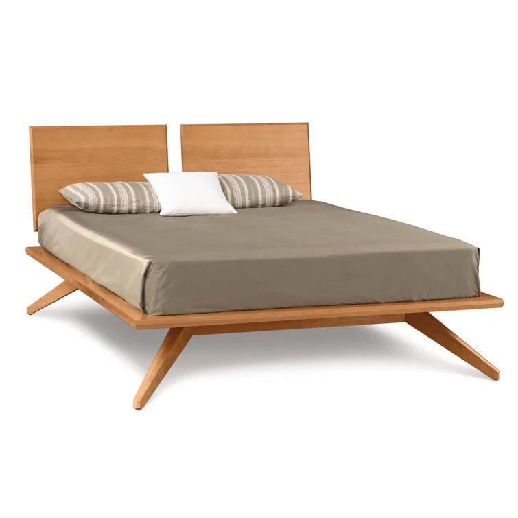 Astrid Solid Wood Platform Bed