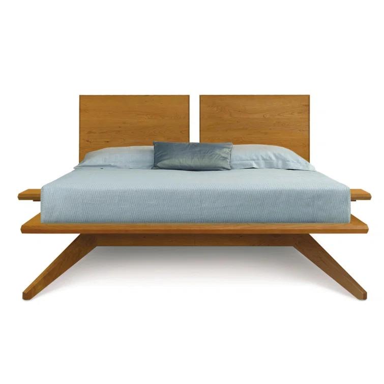 Astrid Solid Wood Platform Bed