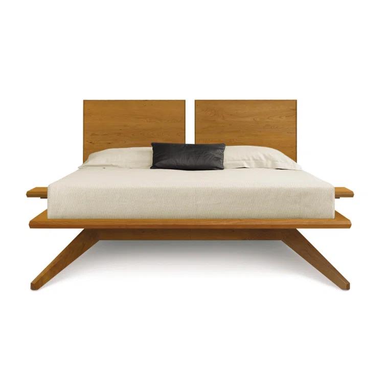 Astrid Solid Wood Platform Bed
