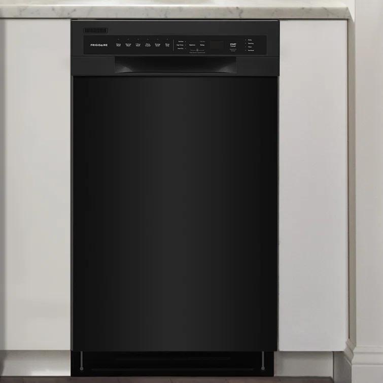 Frigidaire Series 18" 52 dBA Built-in Full Console Dishwasher with Cycle Status Indicators
