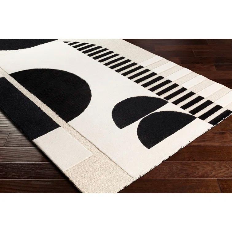 Sola Wool Cream/Black/Light Beige Rug