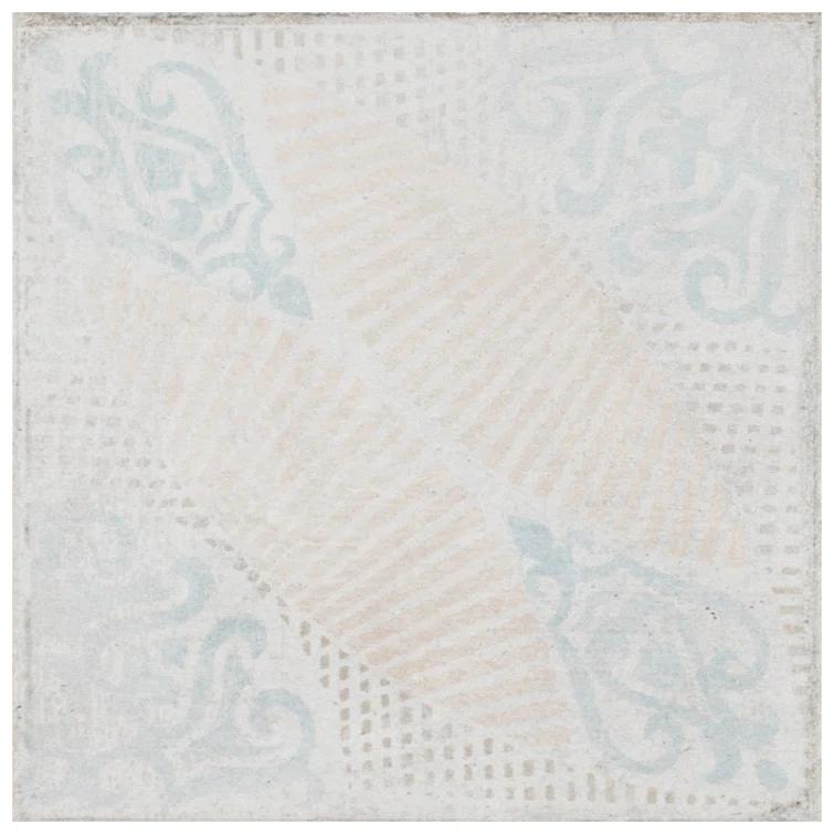 Merola Tile Barcelona 6" x 6" Porcelain Vintage Wall & Floor Tile