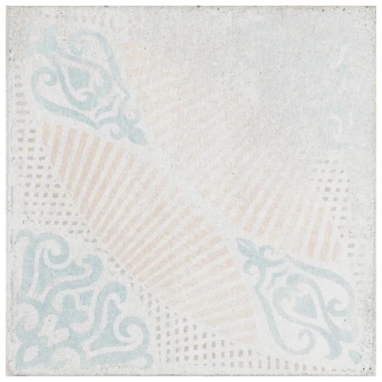 Merola Tile Barcelona 6" x 6" Porcelain Vintage Wall & Floor Tile