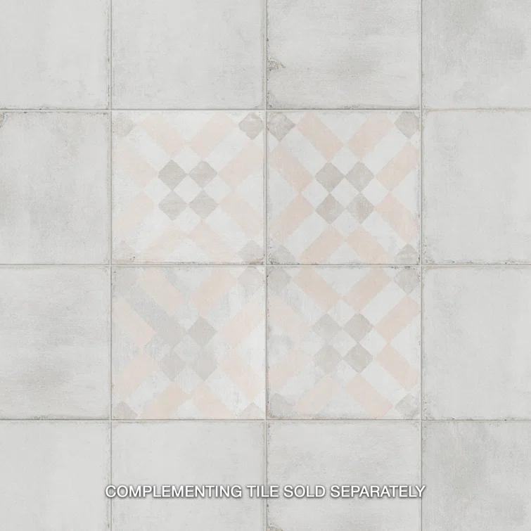 Barcelona 6" x 6" Porcelain Vintage Wall & Floor Tile