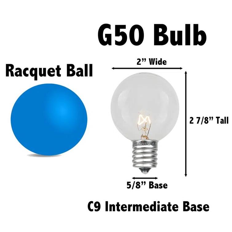 7 Watt C11 E17/Intermediate Dimmable Incandescent Bulb