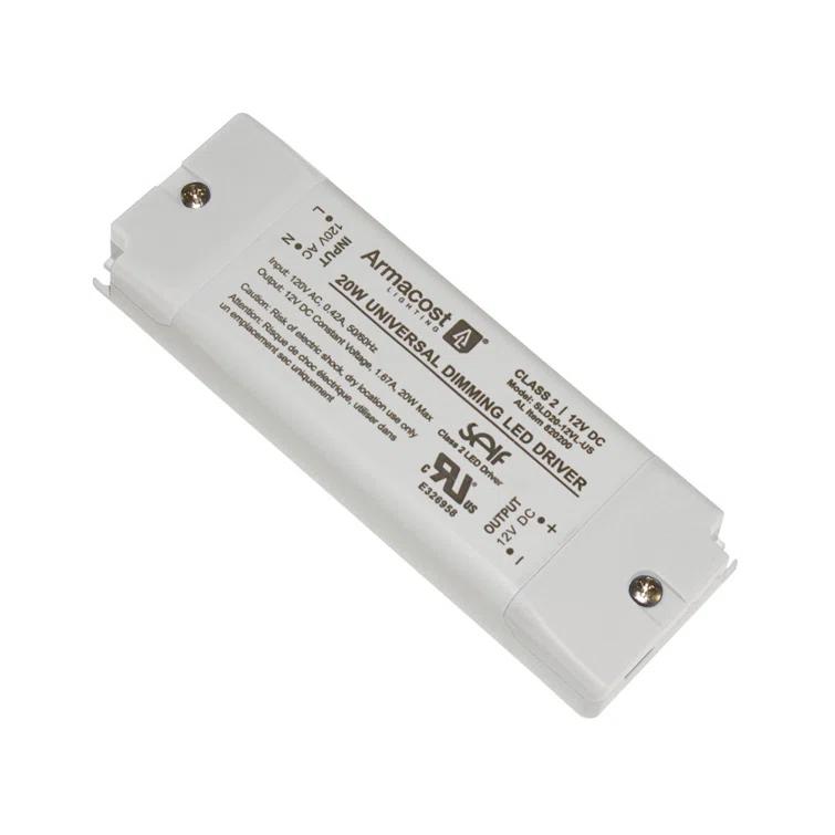 Universal Dimmable LED Driver 12V DC, 20W Electronic Transformer