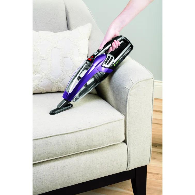 BISSELL Lithium Ion Bagless Handheld Vacuum, Purple, 2390