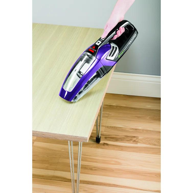 BISSELL Lithium Ion Bagless Handheld Vacuum, Purple, 2390