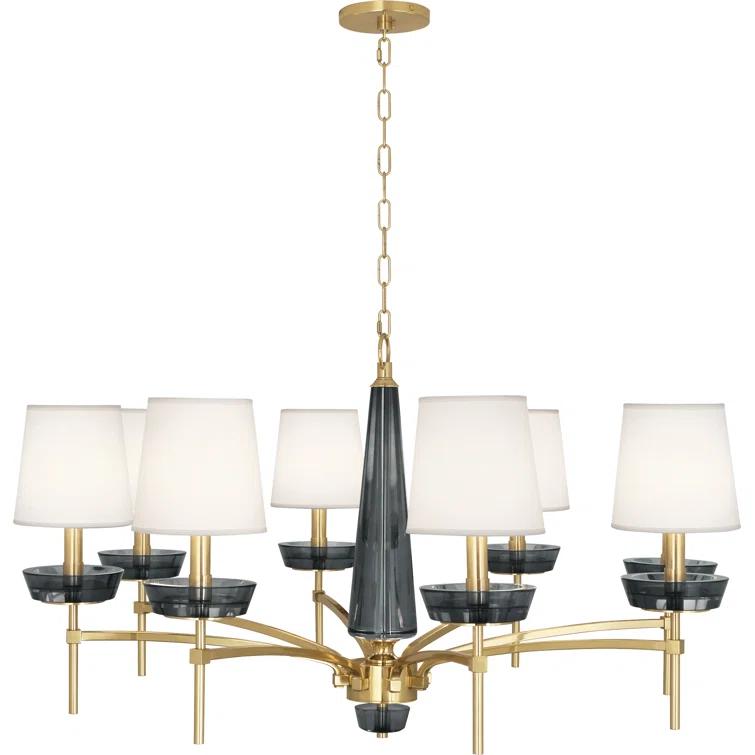 Robert Abbey Cristallo 8 - Light Classic / Traditional Chandelier