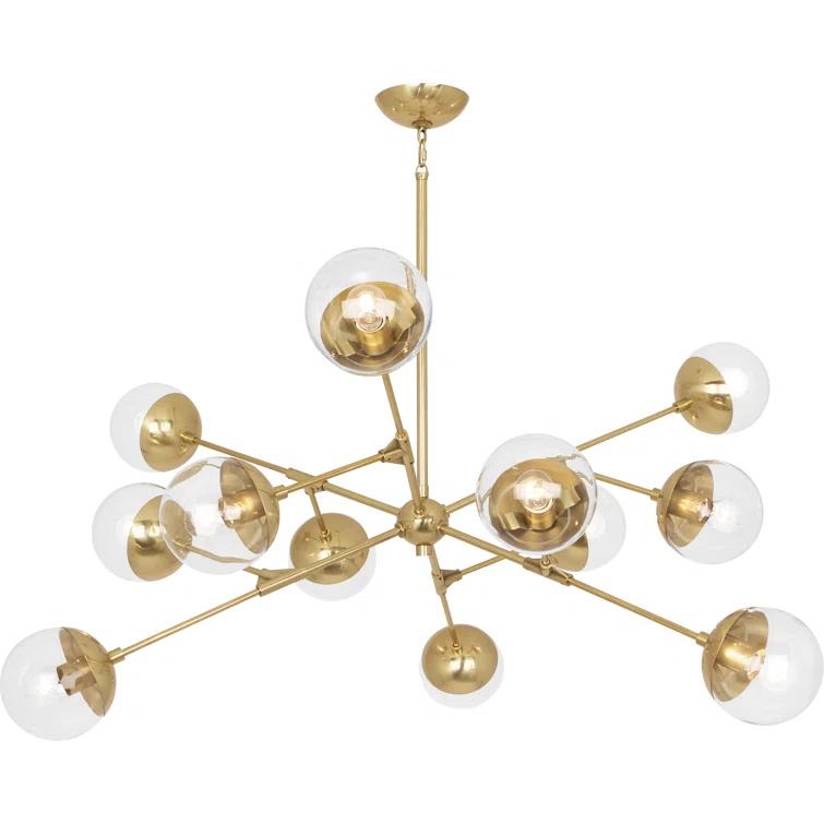 Robert Abbey Celeste 12 - Light Sputnik Sphere Chandelier