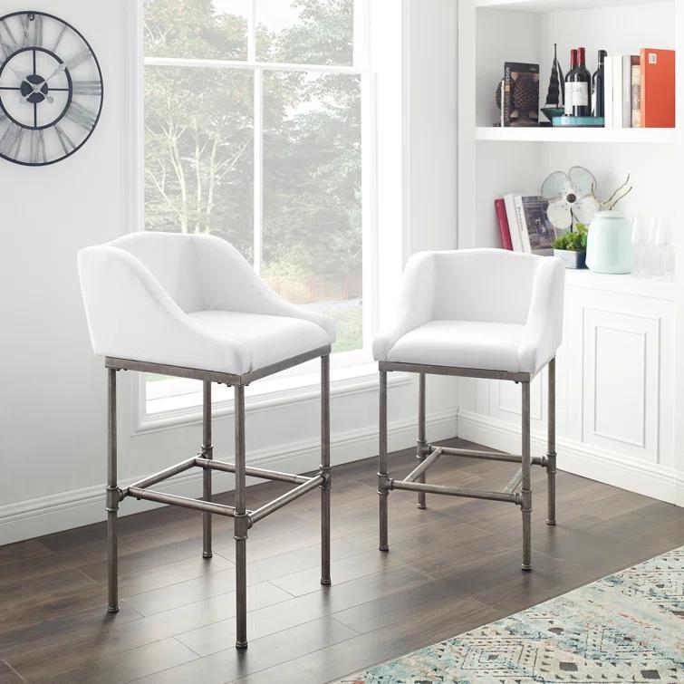 Halltown Metal Counter or Bar Height Stool