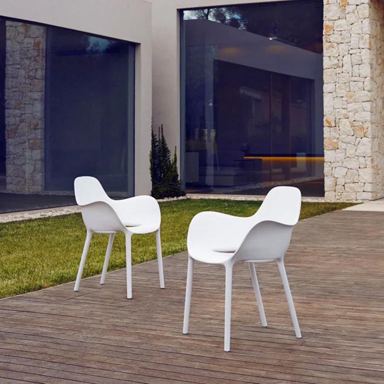 Sabinas Stacking Patio Dining Chair