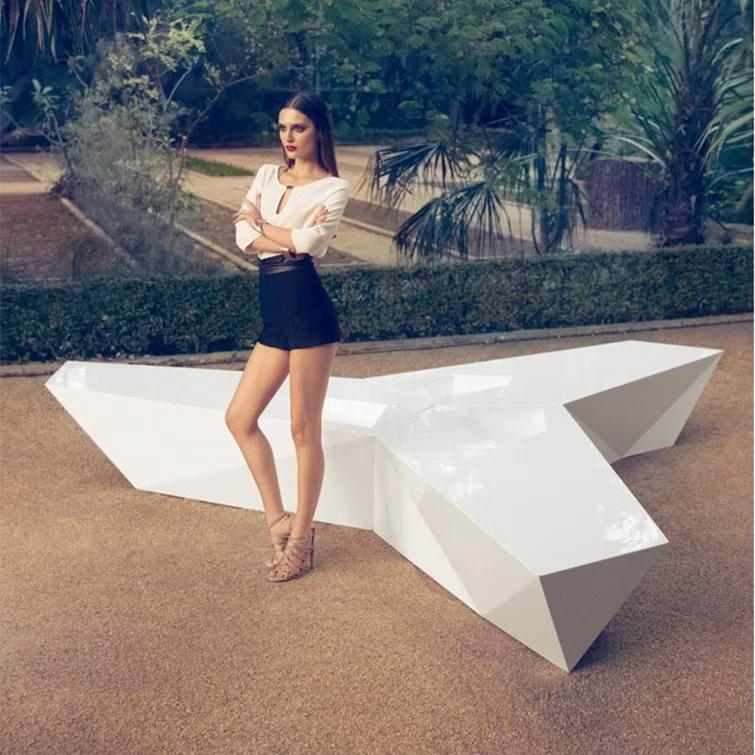 Faz Plastic Planter Bench