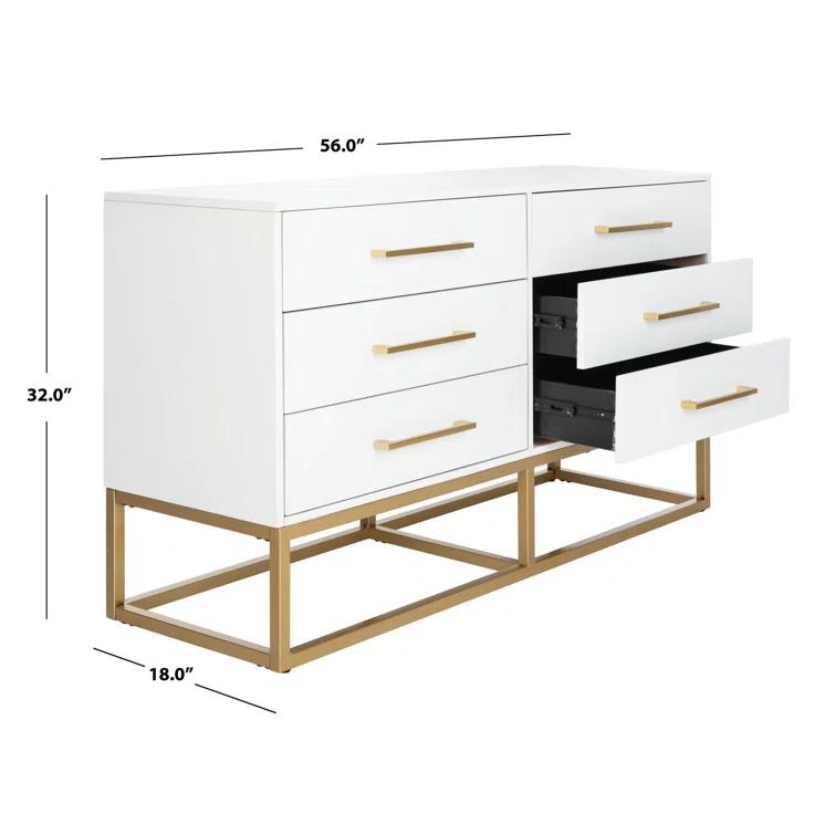 Sheldon 6 - Drawer Double Dresser