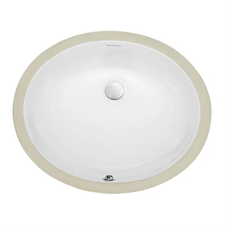 Monaco 19 Oval Under-Mount Bathroom Sink