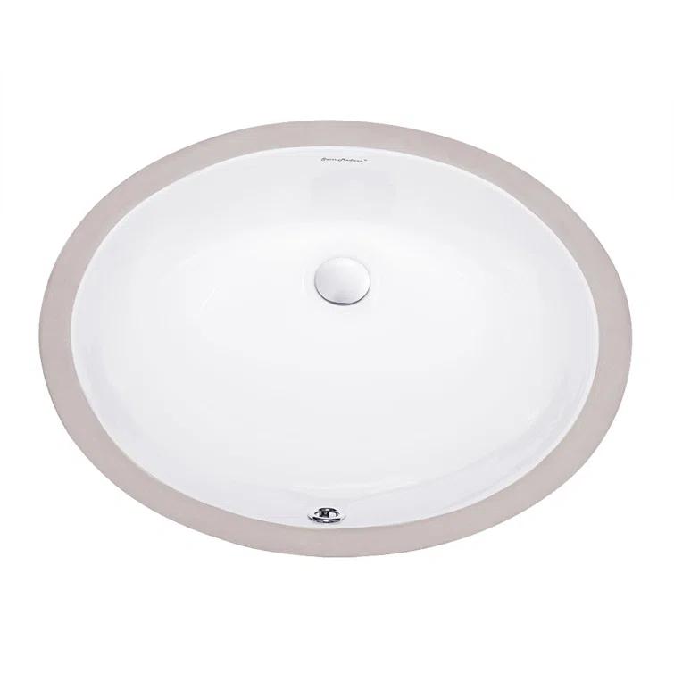 Monaco 19 Oval Under-Mount Bathroom Sink