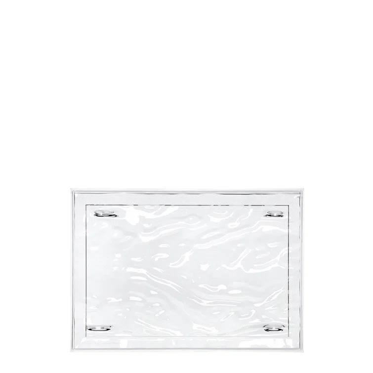 Dune Modern Plastic / Acrylic Tray 1