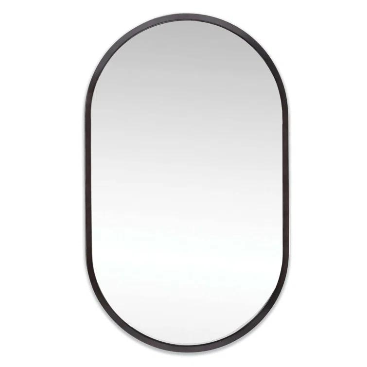 Canal Stainless Steel Flat Wall Mirror