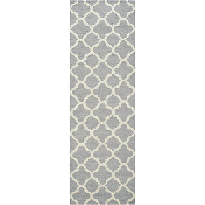 Hand Tufted Wool Geometric Rug