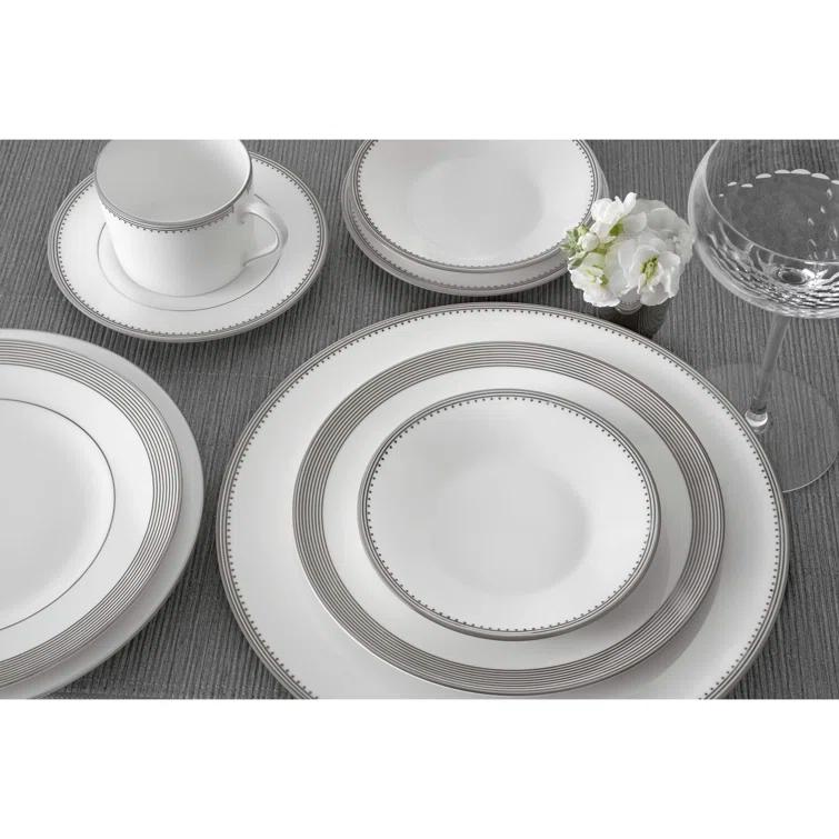 Vera Wang Vera Wang Grosgrain 5 Piece Bone China Place Setting Set, Service for 1