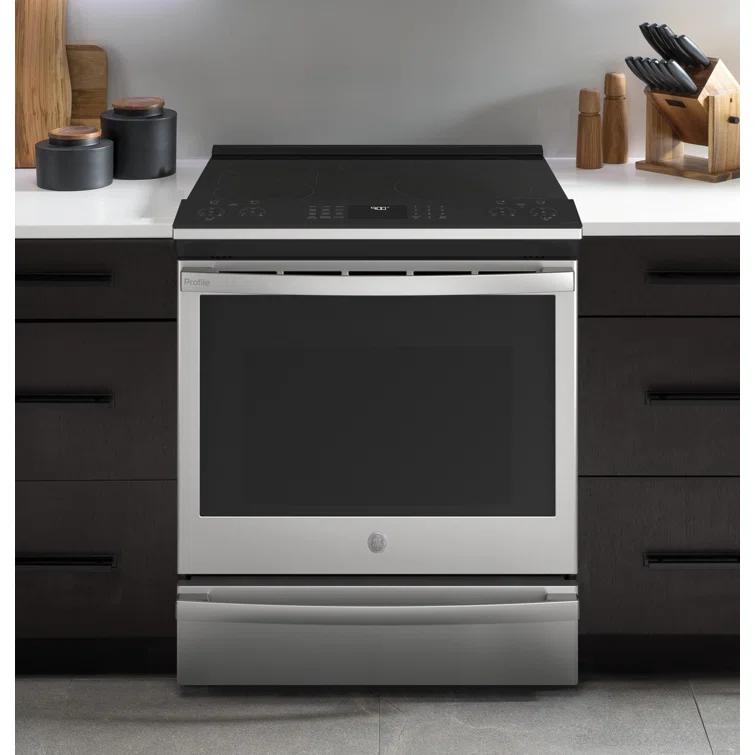 GE Profile Smart Appliances 30" 5.3 cu.ft. Slide-in Electric Range