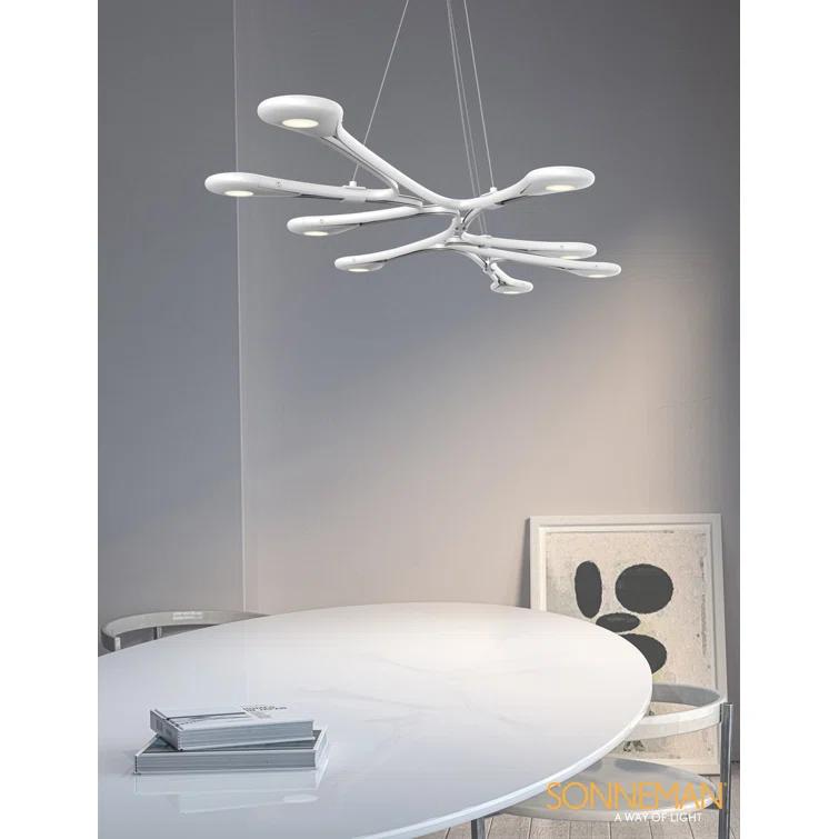 Abstraction 9 - Light Dimmable LED Chandelier