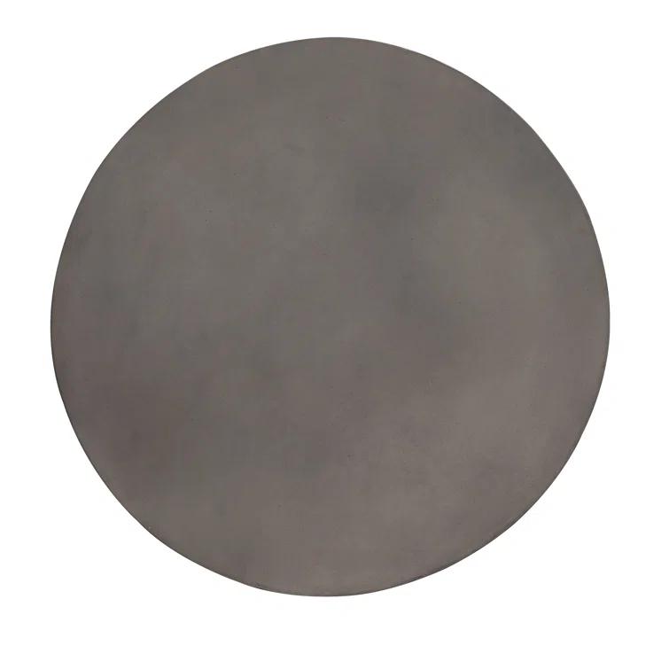 Bernhardt Miramar Round Concrete Outdoor Side Table