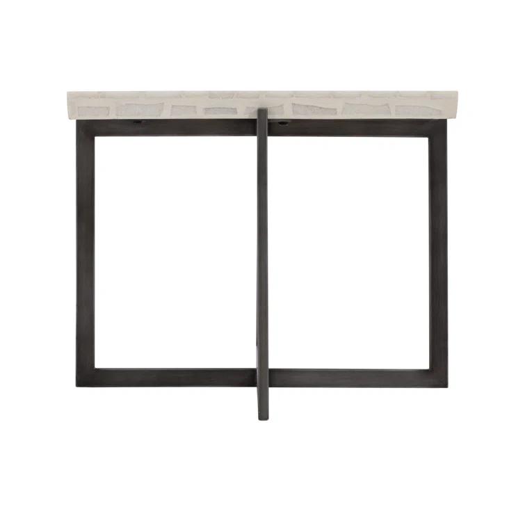 Stillwater Rectangular Concrete Outdoor Coffee Table