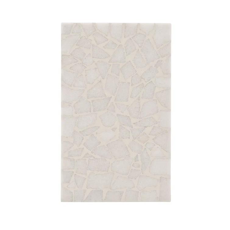 Sausalito Rectangular Concrete Outdoor Side Table