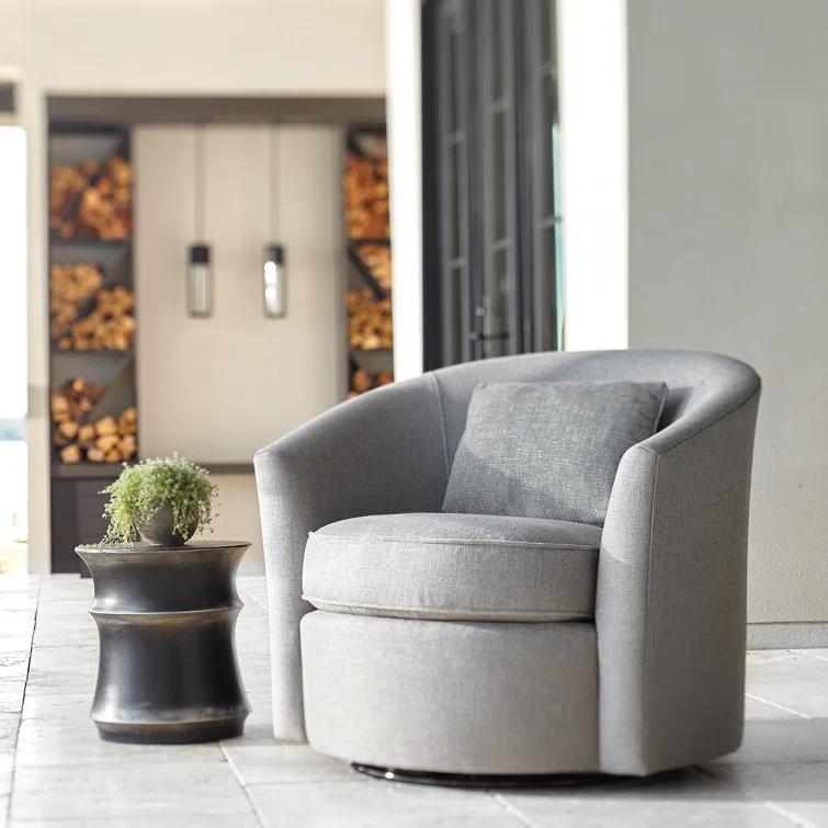 Maya Round Concrete Outdoor Side Table