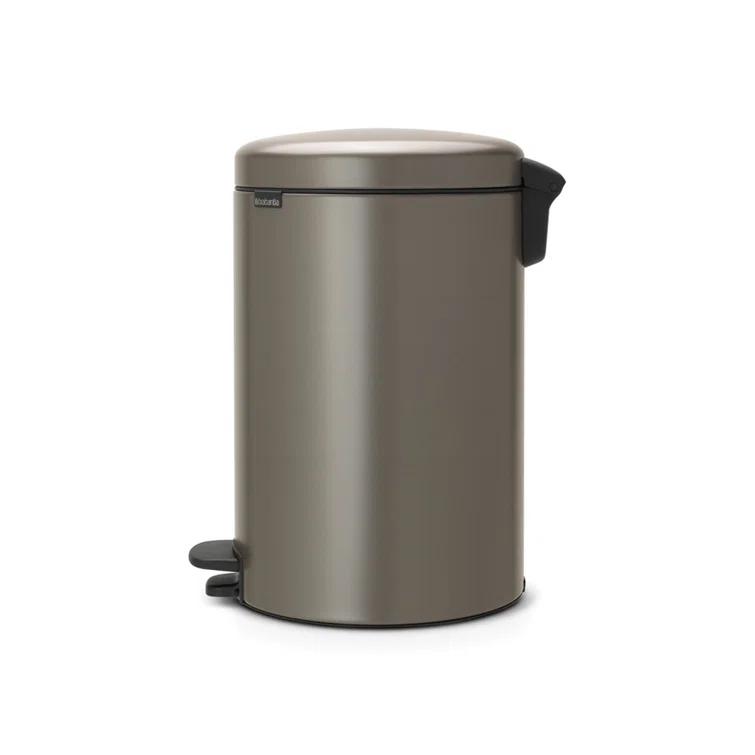 Brabantia Newicon Step On Trash Can, 5.3 Gallon (20 Liter)