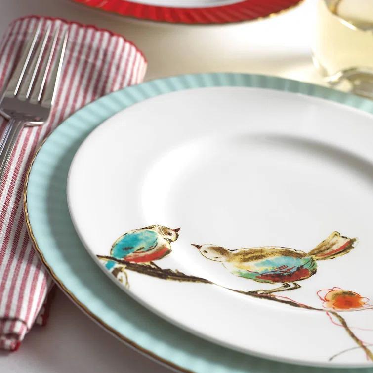 Lenox Lenox Chirp 4 Piece Bone China Place Setting Set, Service for 1