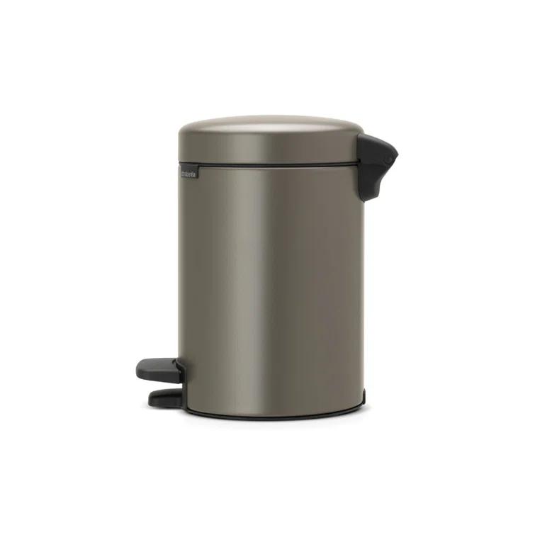 Brabantia Newicon Step On Trash Can, 5.3 Gallon (20 Liter)