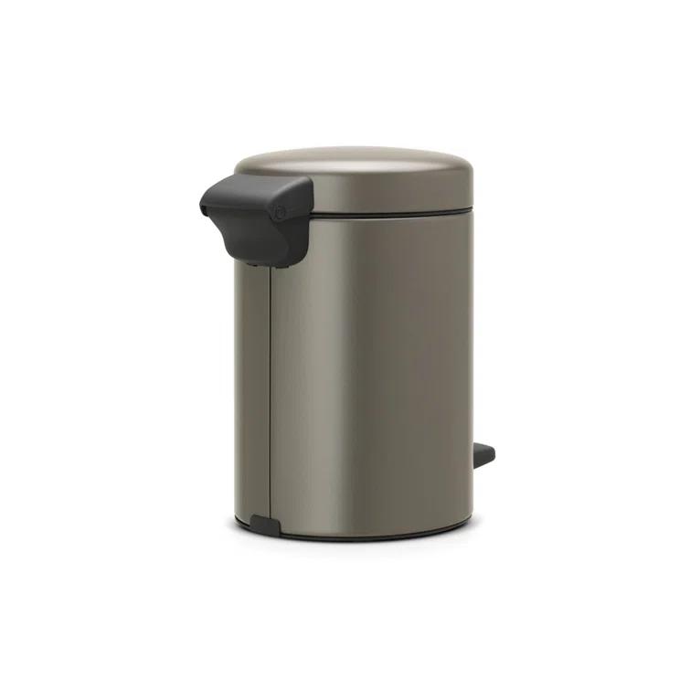 Brabantia Newicon Step On Trash Can, 5.3 Gallon (20 Liter)