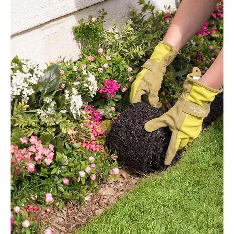 Evergreen Enterprises, Inc Perma Mulch Recycled Rubber Garden Border Edging, 120" L