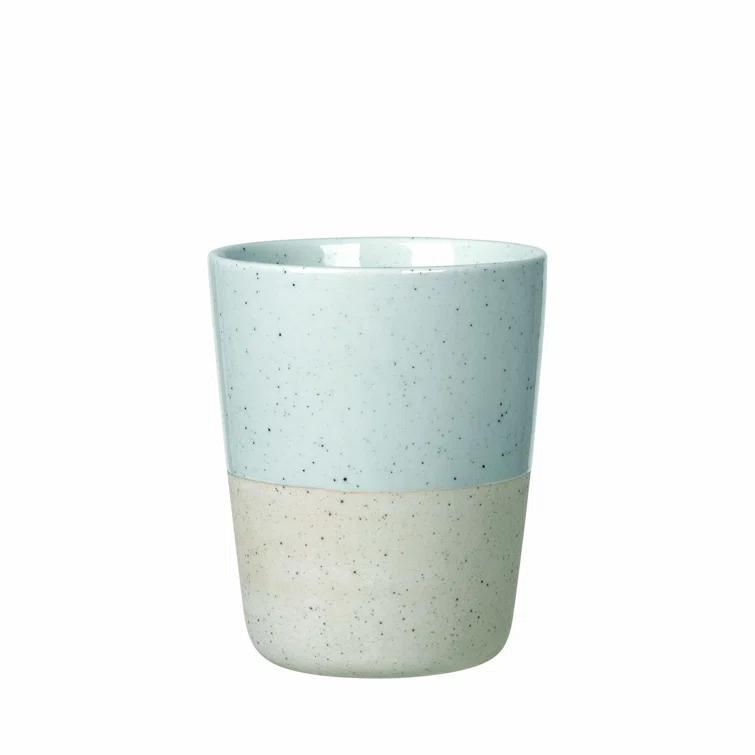 SABLO Ceramic Handleless Coffee Mug (Set of 4)