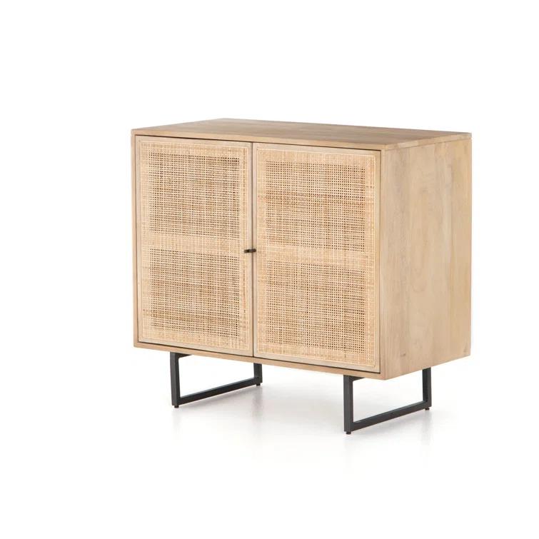 Dolores Cane Cabinet (35")