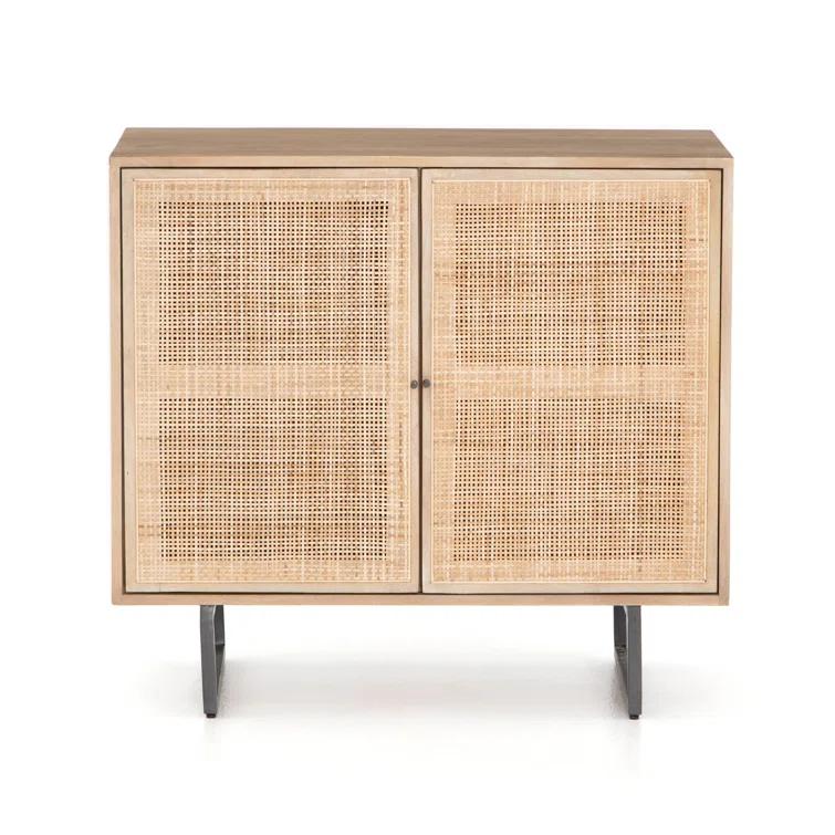 Dolores Cane Cabinet (35")