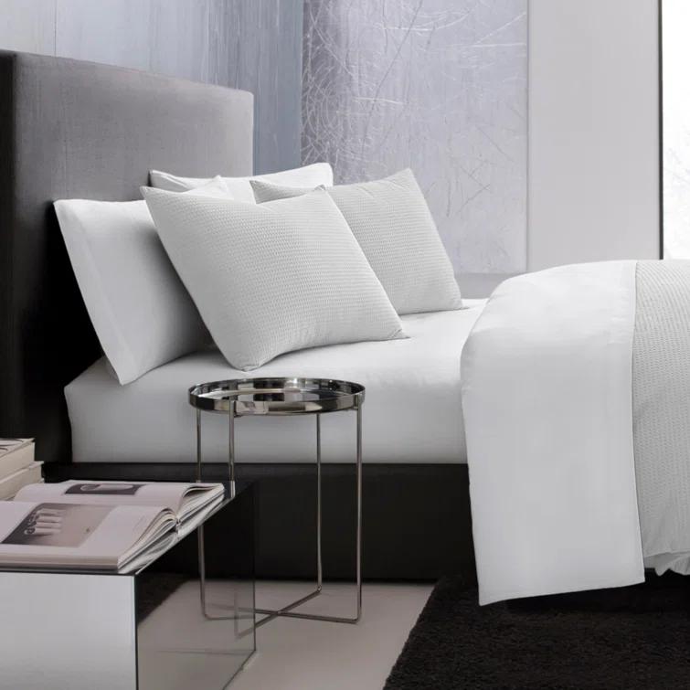 Vera Wang Vera Wang Waffle Pique Solid Cotton Comforter Set