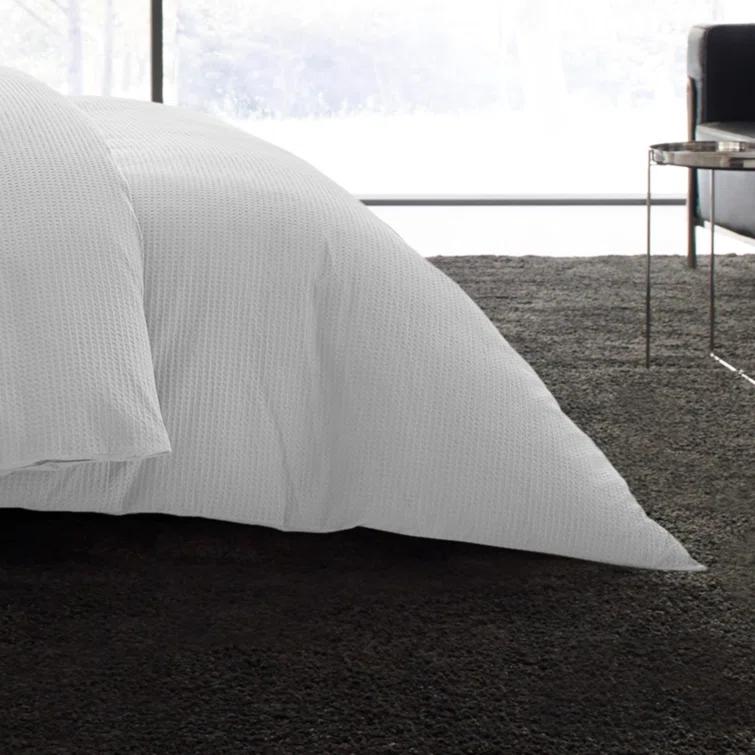 Vera Wang Vera Wang Waffle Pique Solid Cotton Comforter Set
