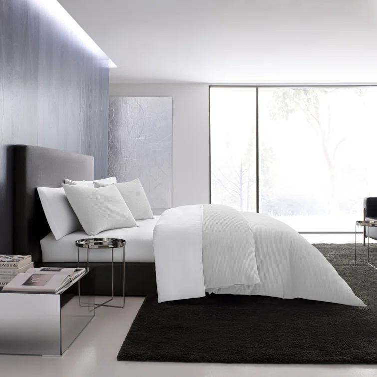 Vera Wang Vera Wang Waffle Pique Solid Cotton Comforter Set