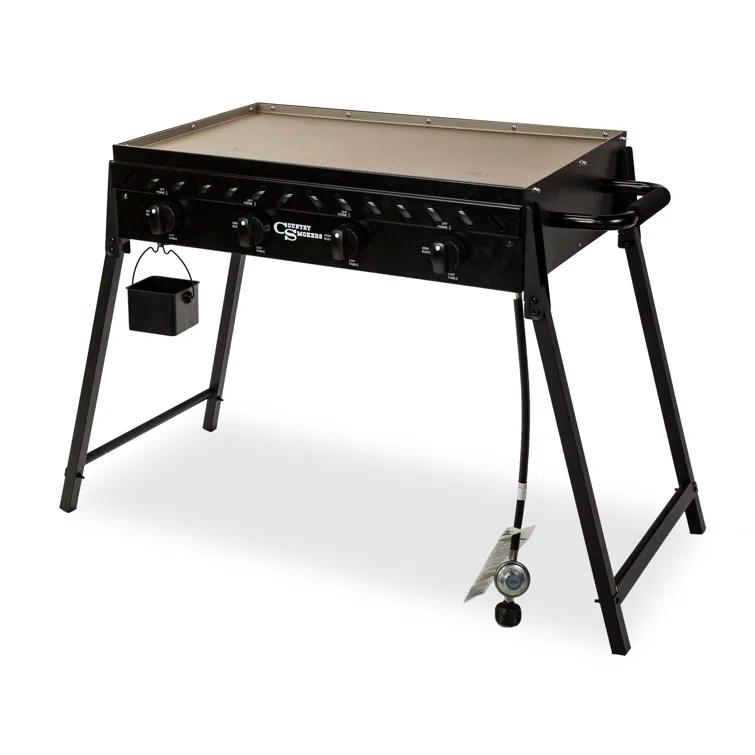 Country Smokers 4 - Burner Flat Top Gas Griddle