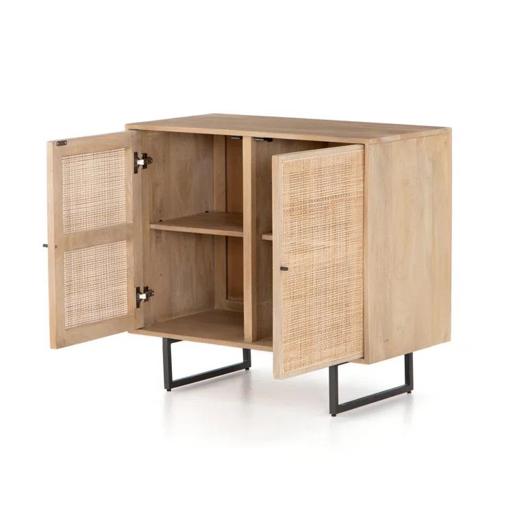 Dolores Cane Cabinet (35")