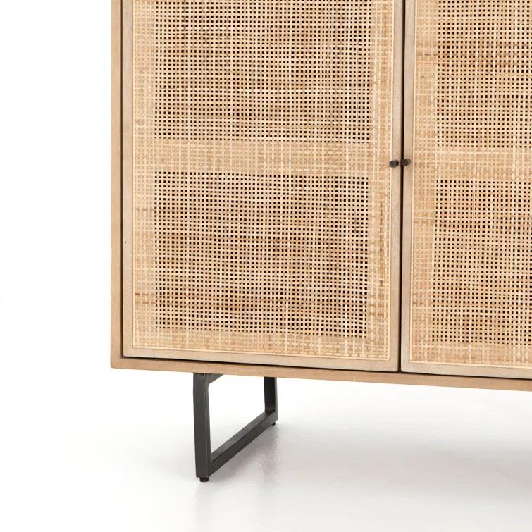 Dolores Cane Cabinet (35")