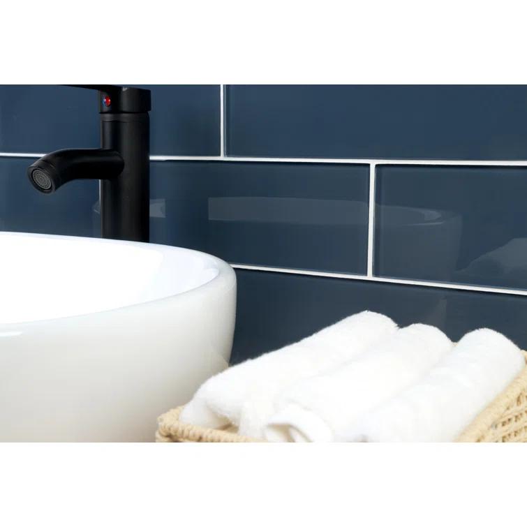 Premium 4" x 12" Glass Subway Tile