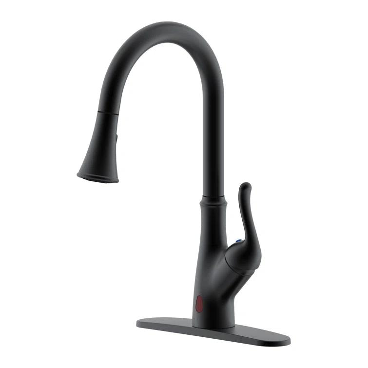 RunFine Group Brisbane Pull Down Touchless Kitchen Faucet
