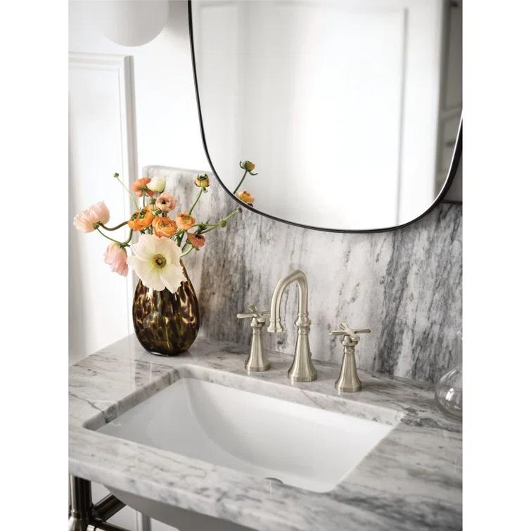 Moen Colinet Wall Mounted Bathroom Faucet Trim Kit, Valve Required
