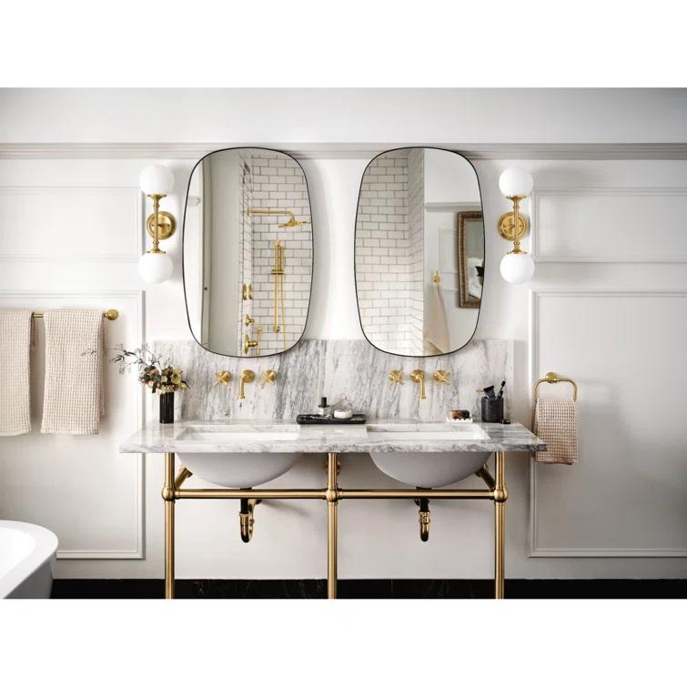 Moen Colinet Wall Mounted Bathroom Faucet Trim Kit, Valve Required